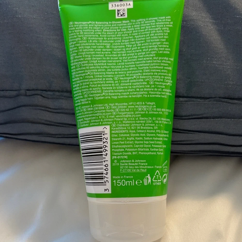 Neutrogena oil balancing